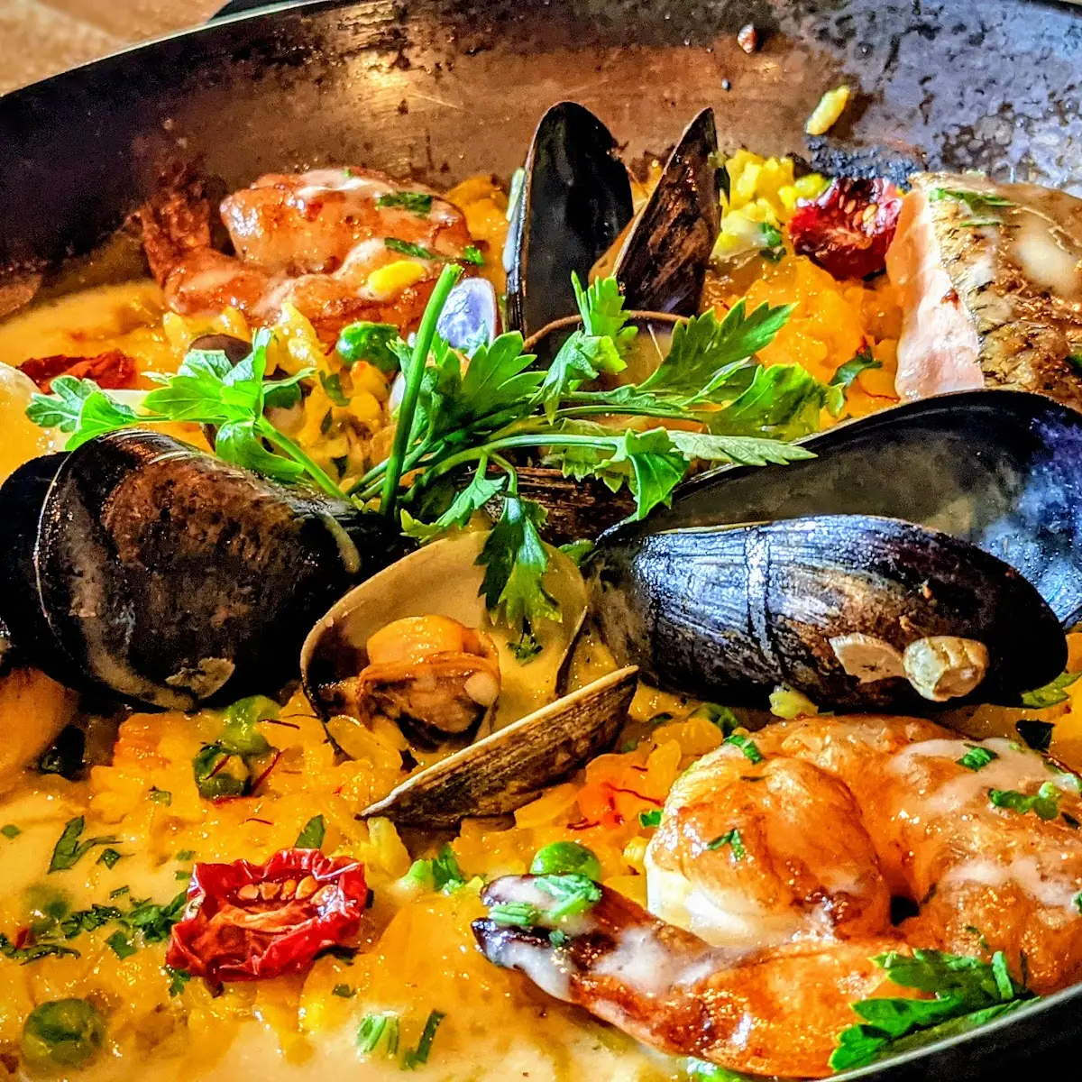 Seafood Paella