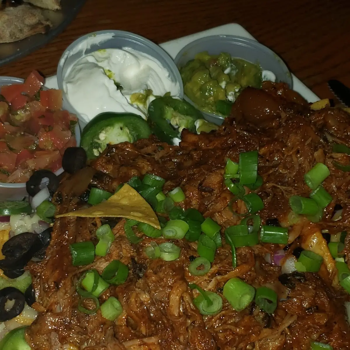 BBQ PULLED PORK QUESADILLA