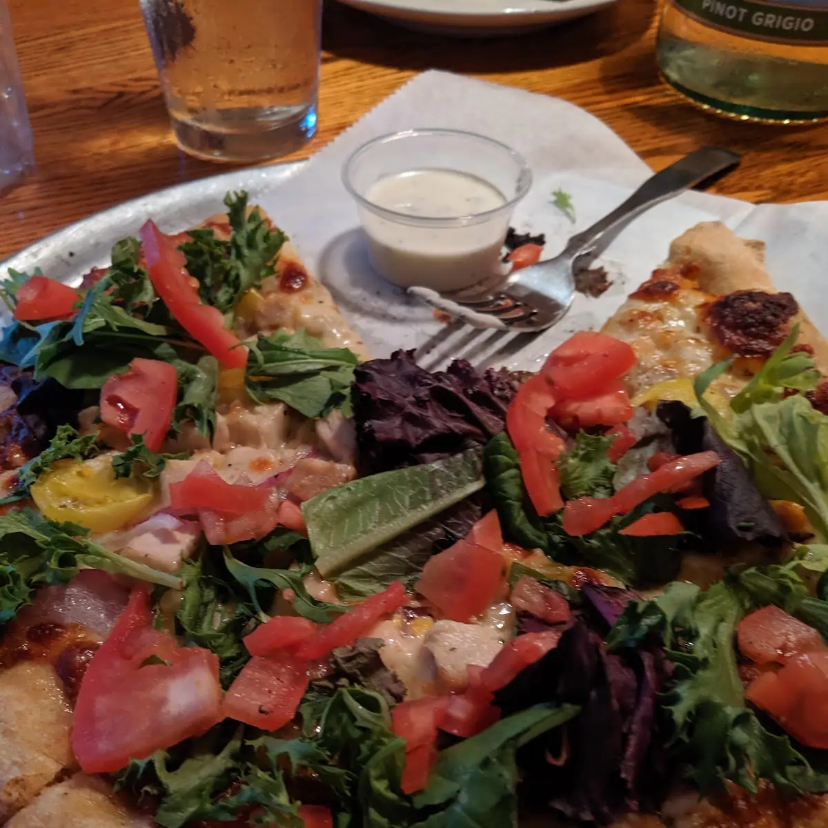 The Salad Pizza