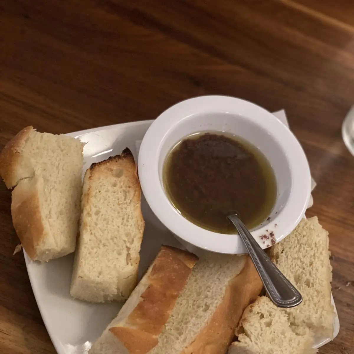 Black Olive and Bread Toast