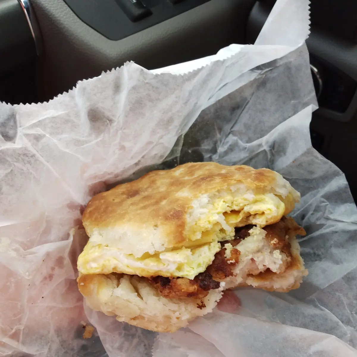 Bacon Egg and Cheese Biscuit