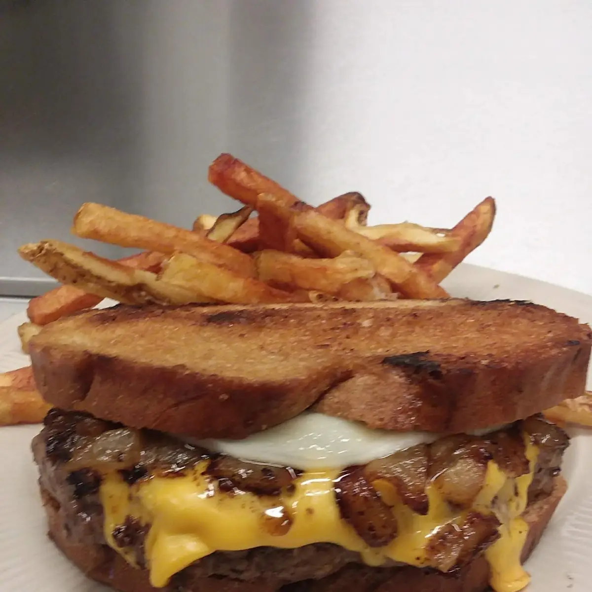 Patty Melt N Fries
