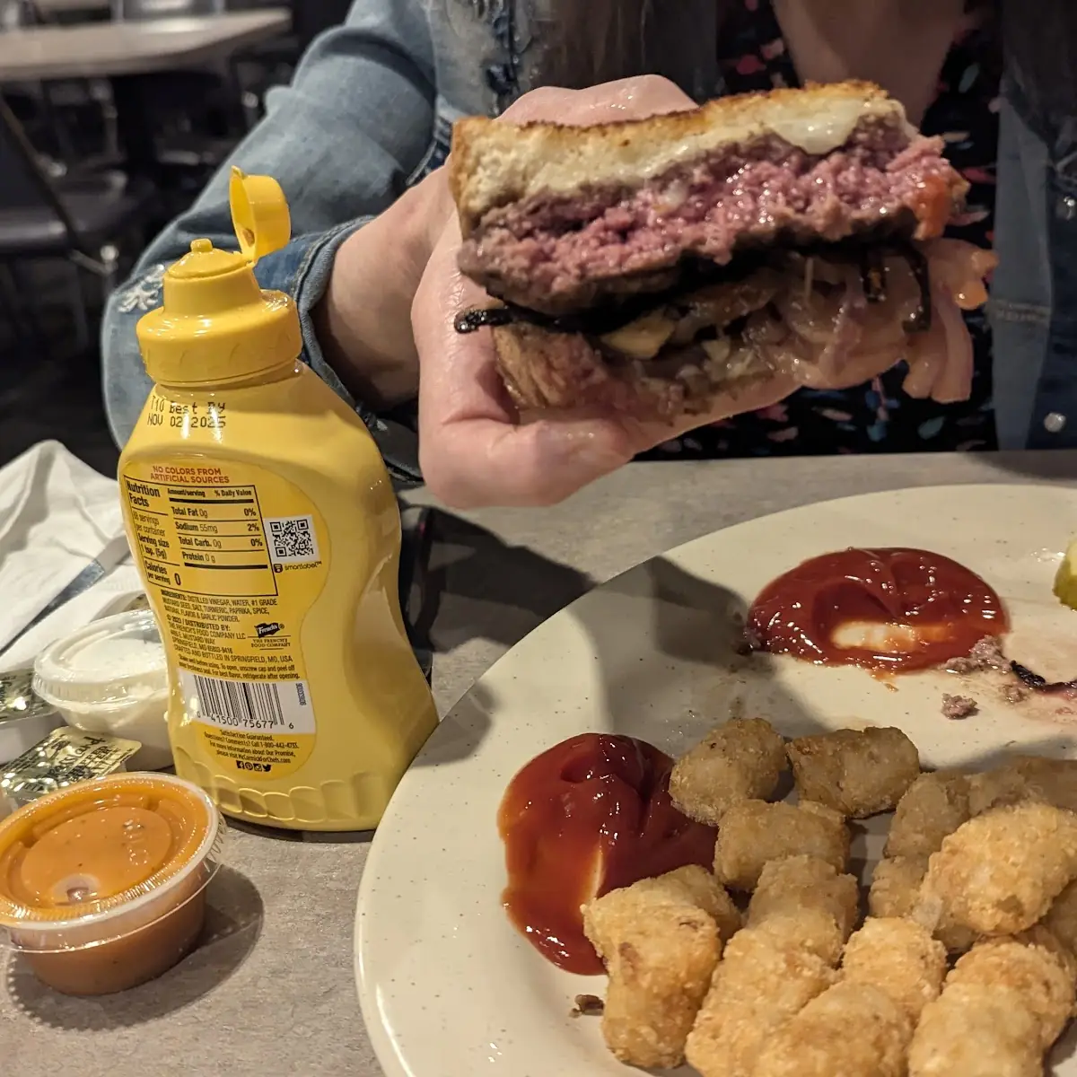 Mushroom & Swiss Burger