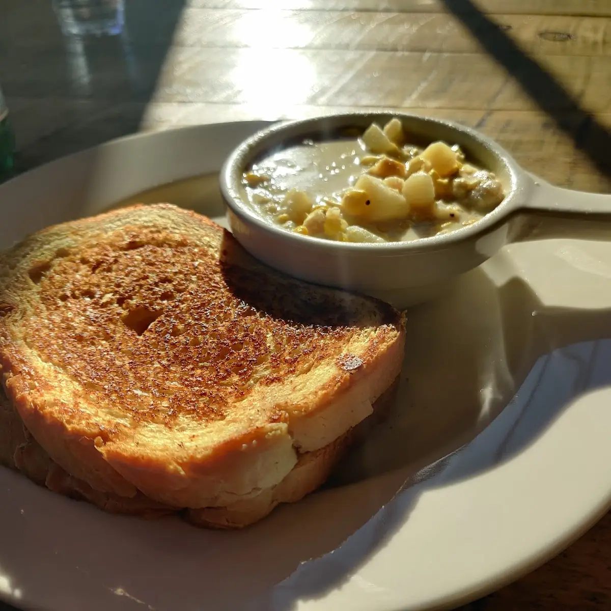 Grilled Cheese and Soup