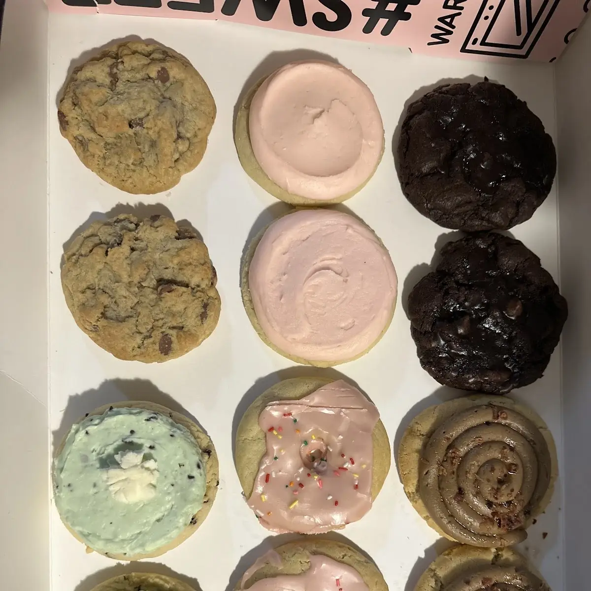Buttermilk Pancake Cookie Chocolate Chip Cookie Strawberry Mcookie and Classic Sugar Cooki