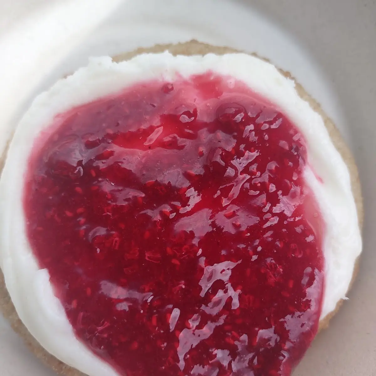 Raspberry Cheesecake Cookie