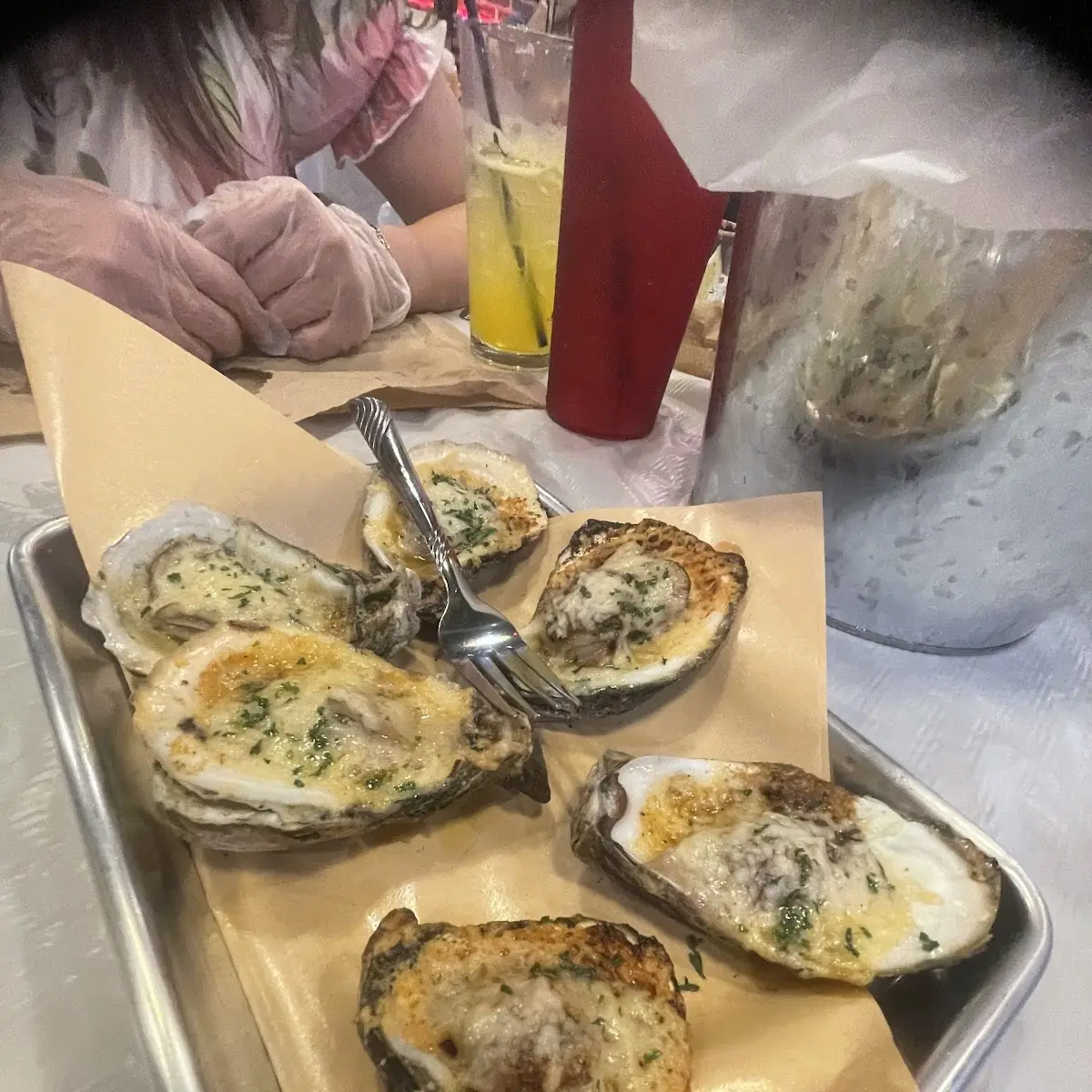 Oysters Rockefeller
