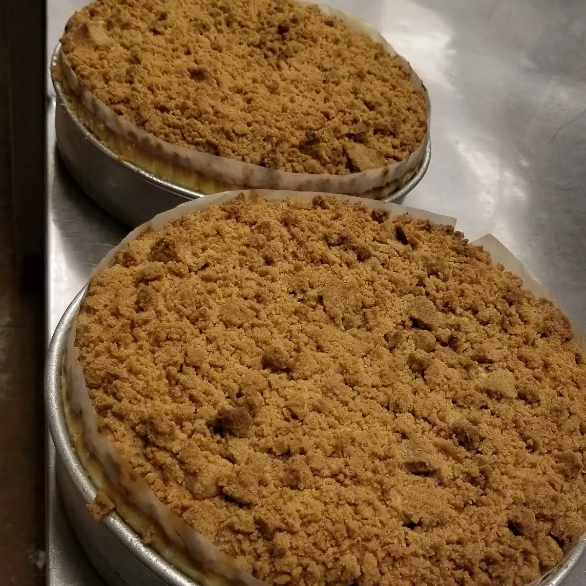 Apple Crumble Cheese Cake