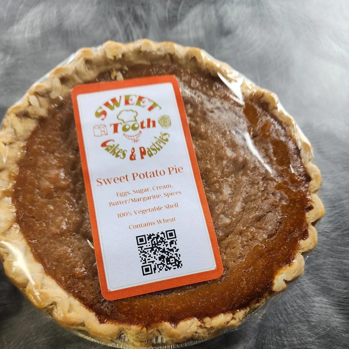 Sweet Potato & Bean Pie