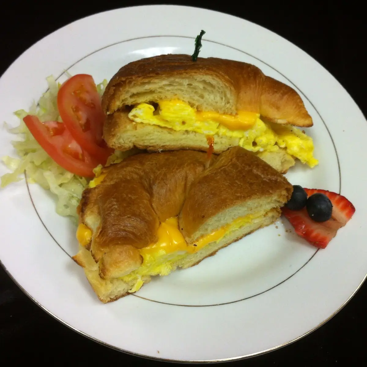 Turkey Bacon Egg and Cheese