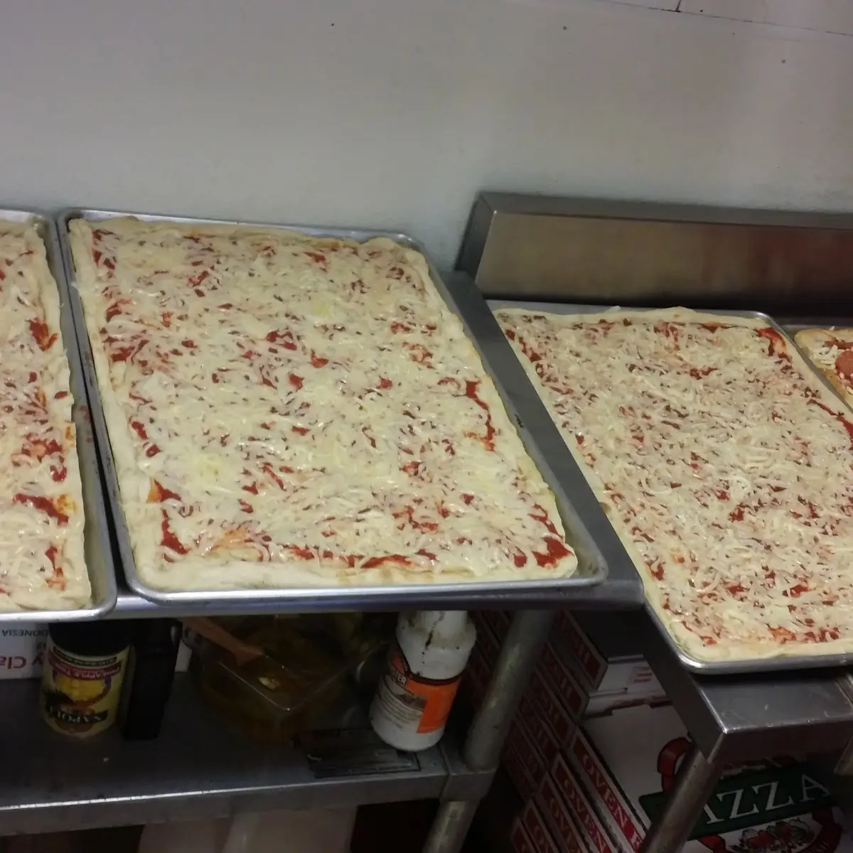 Old Fashioned Sicilian Pizza