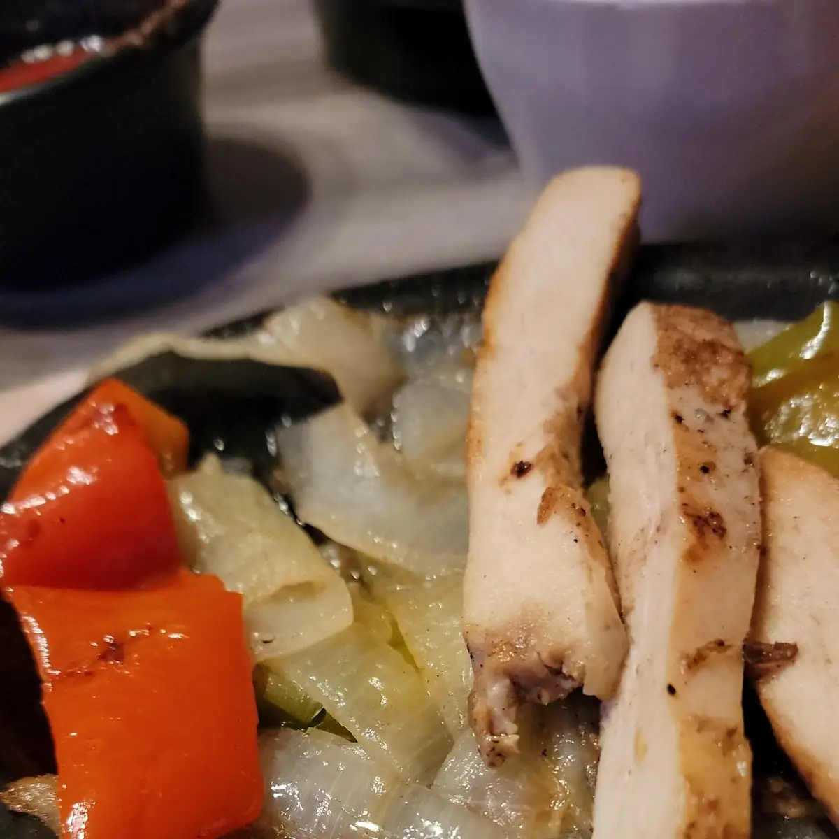 Grilled Chicken Fajitas