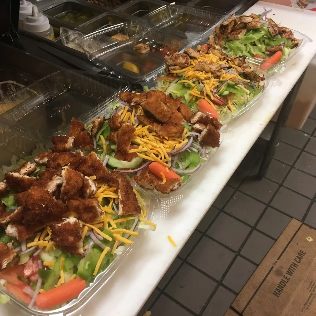Crispy Chicken Salad