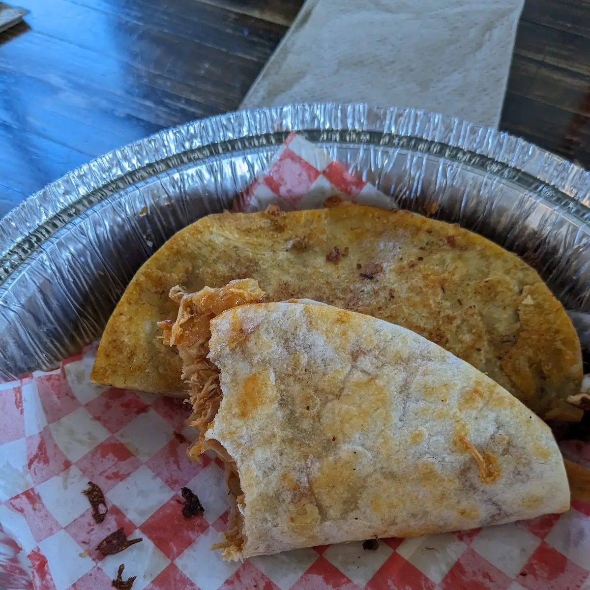 Cheesy Taco and Street Taco