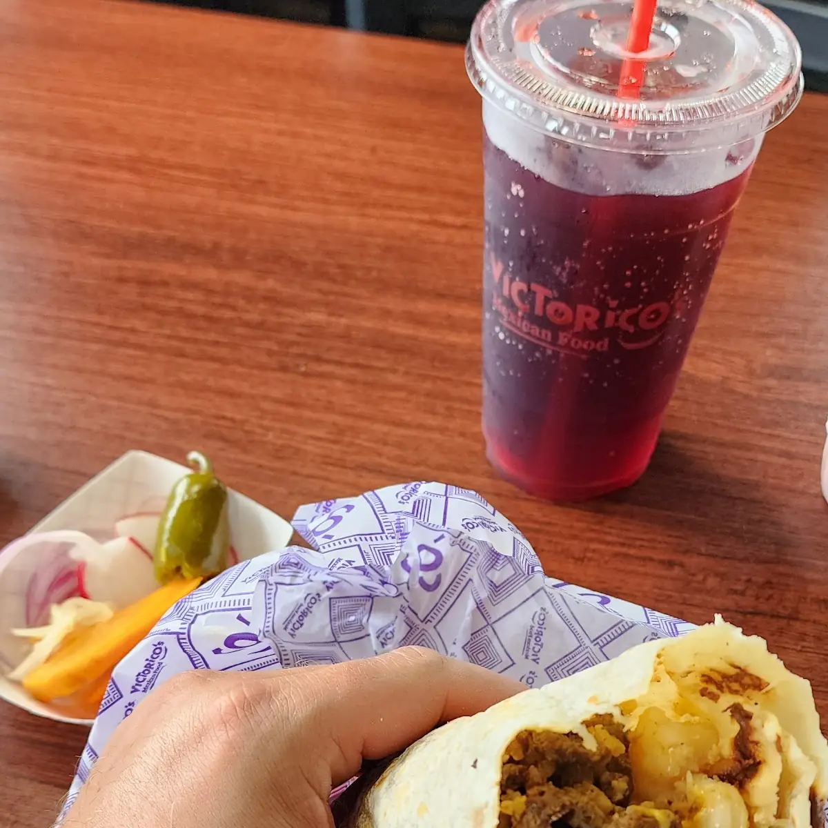Surf and Turf Burrito