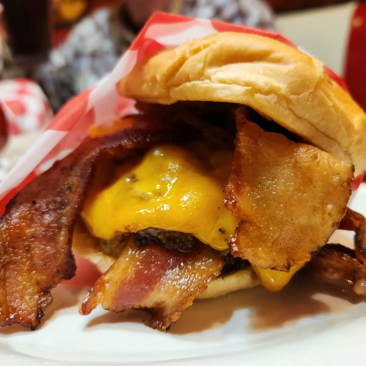 Burger and Fries