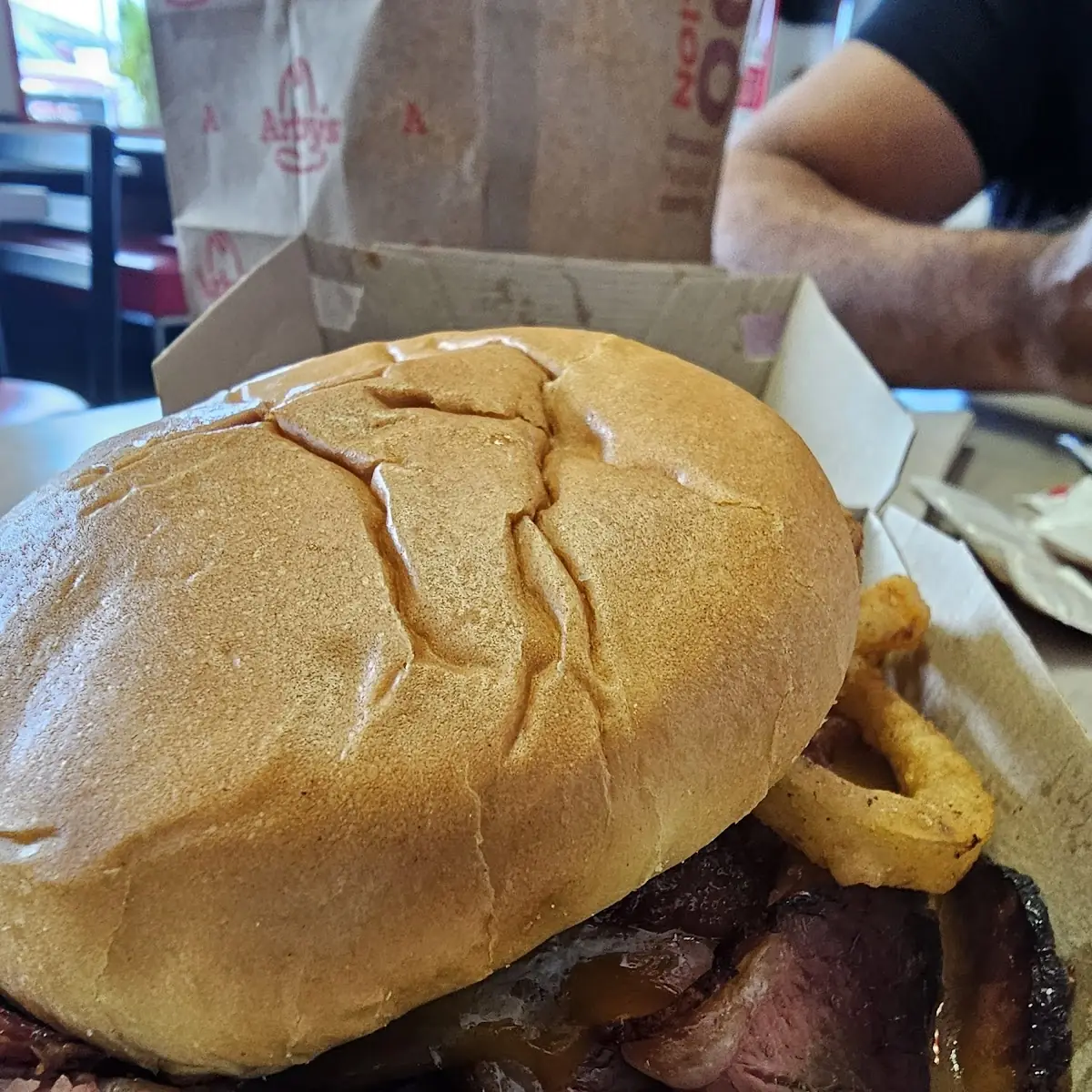 Bourbon Brisket Sandwich