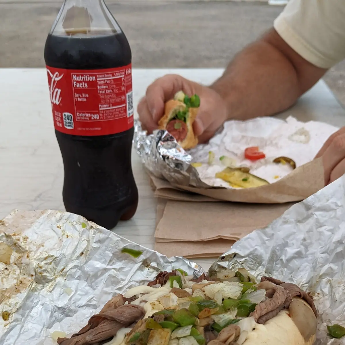 Philly Cheesesteak Sandwich