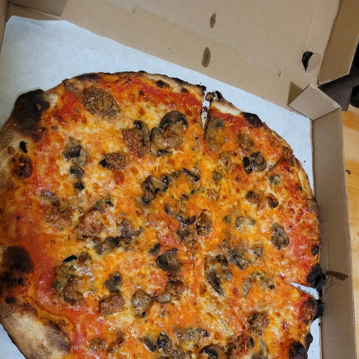 Fennel Sausage Pizza