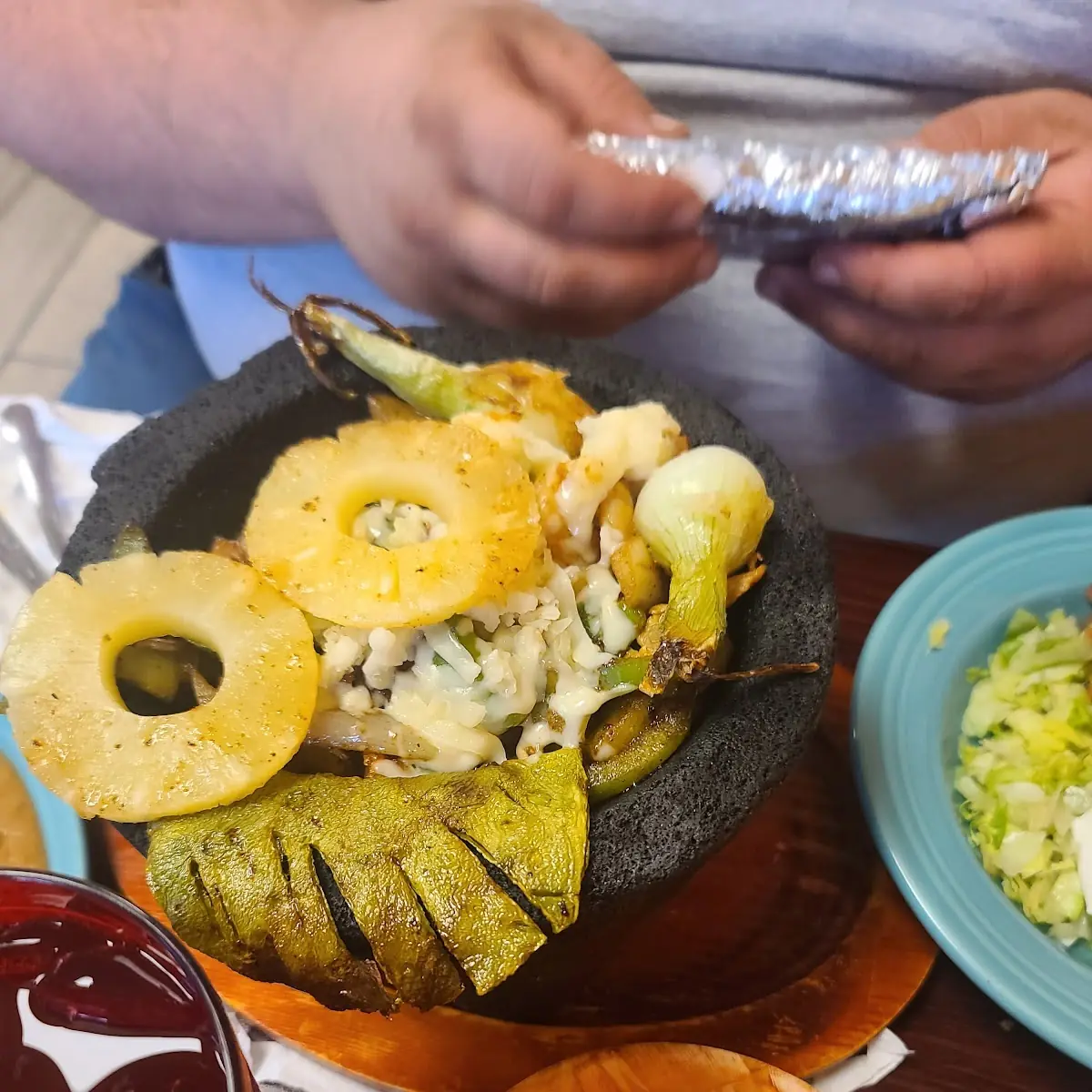 Seafood Molcajete