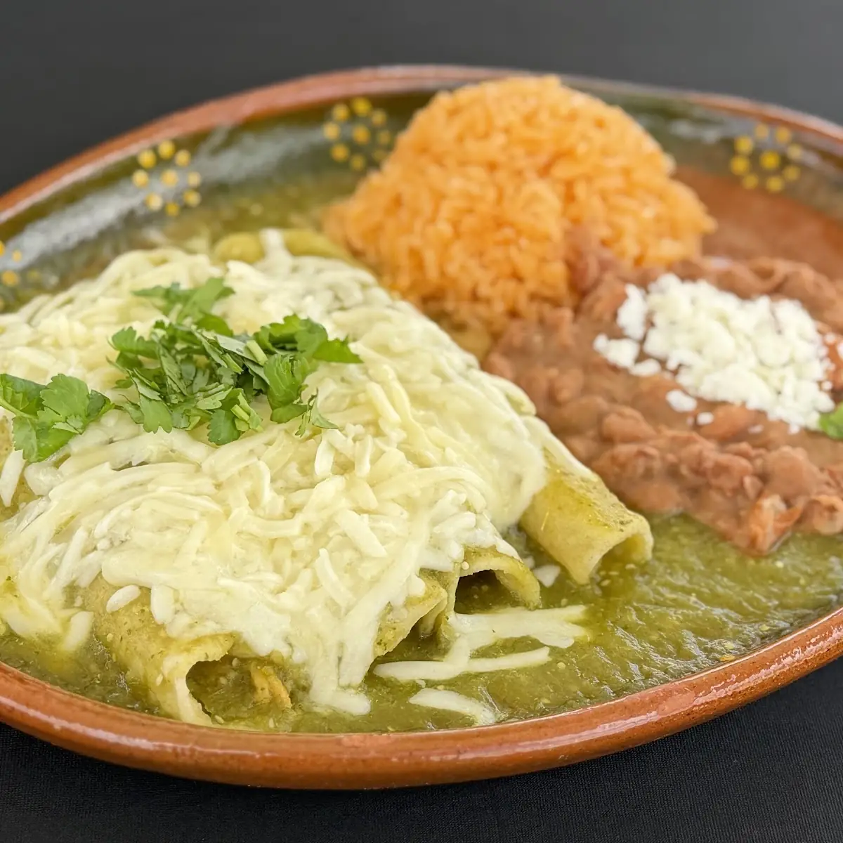 Enchiladas Verdes 4 Pieces