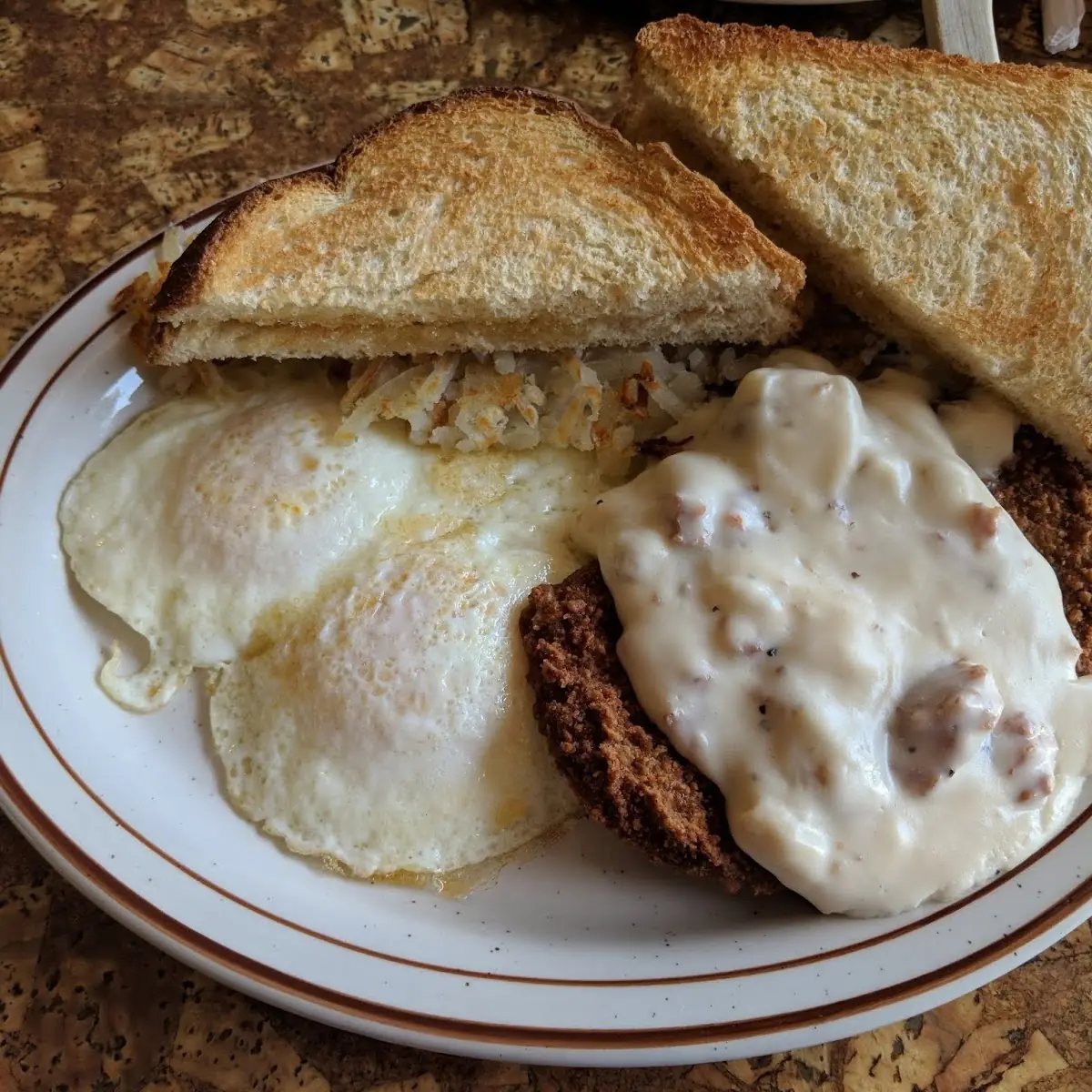 Country Fried Steak & Eggs