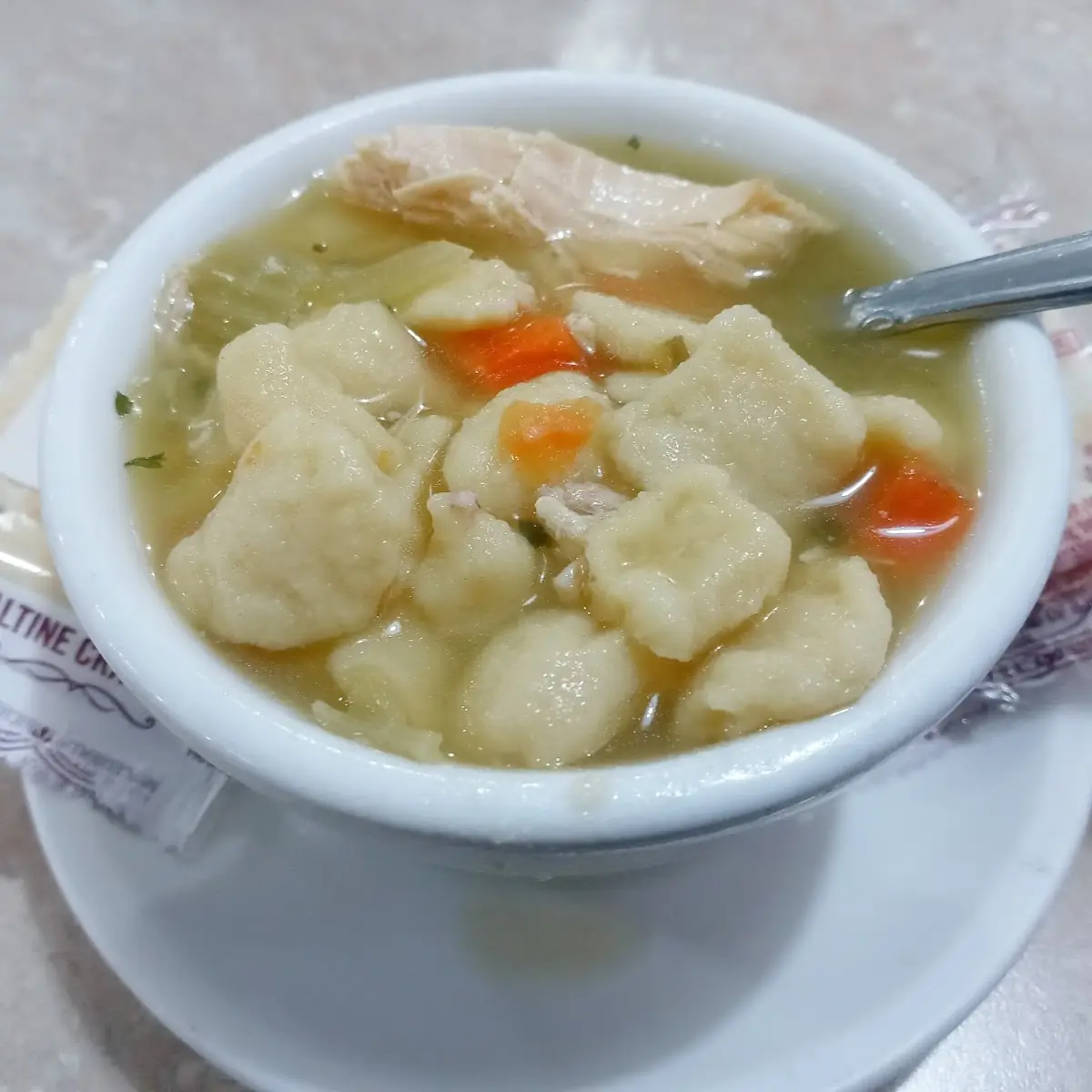 Chicken Dumplings Soup