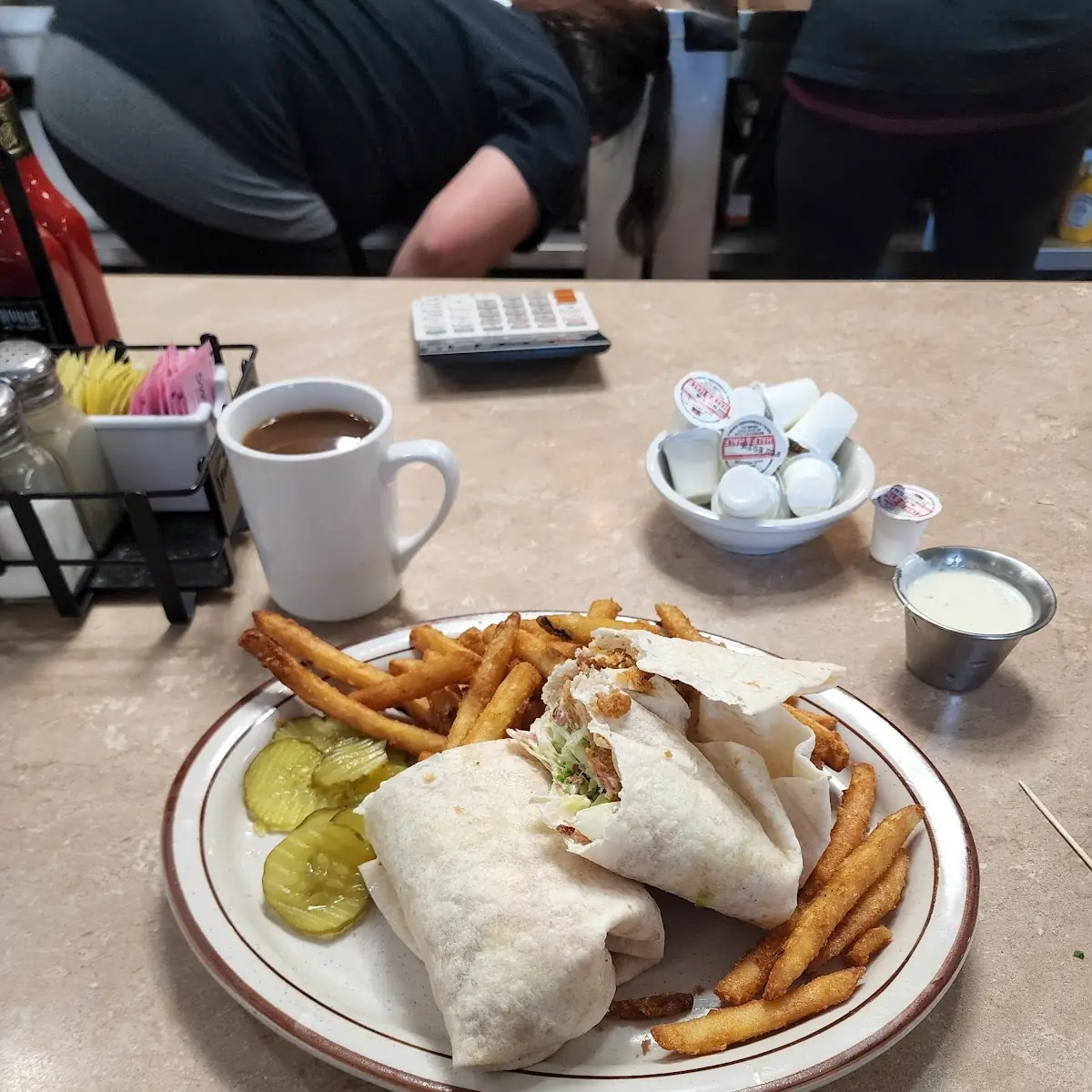 Crispy Chicken Wrap