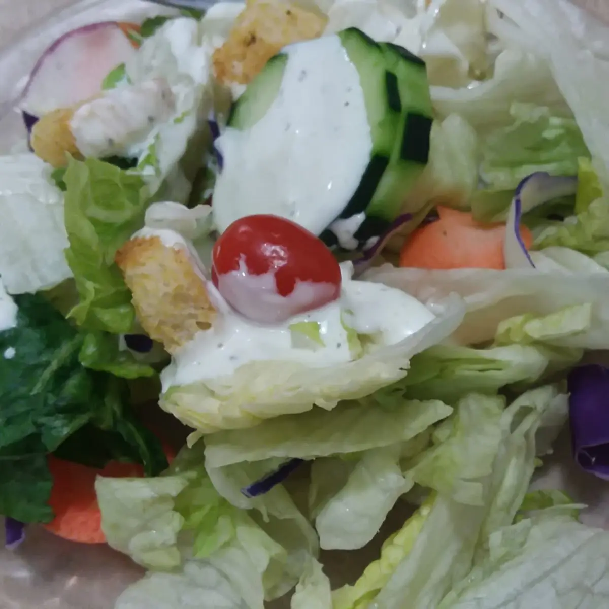 Side Salad with Ranch
