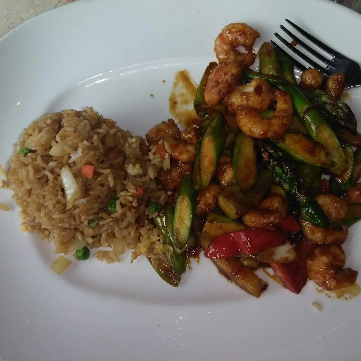 Hunan Chicken & Shrimp