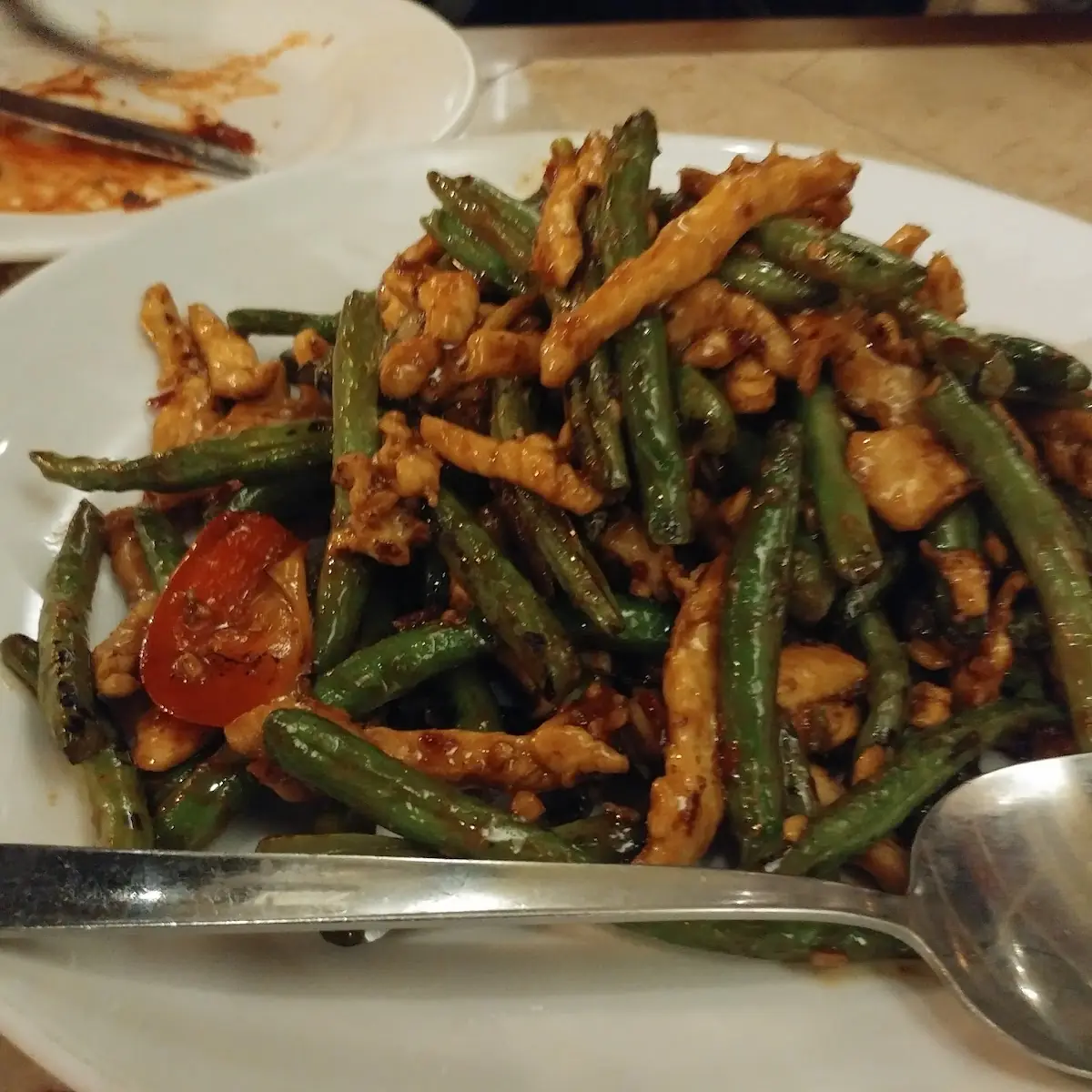 Istring Bean Spicy Soy Garlic Sauce