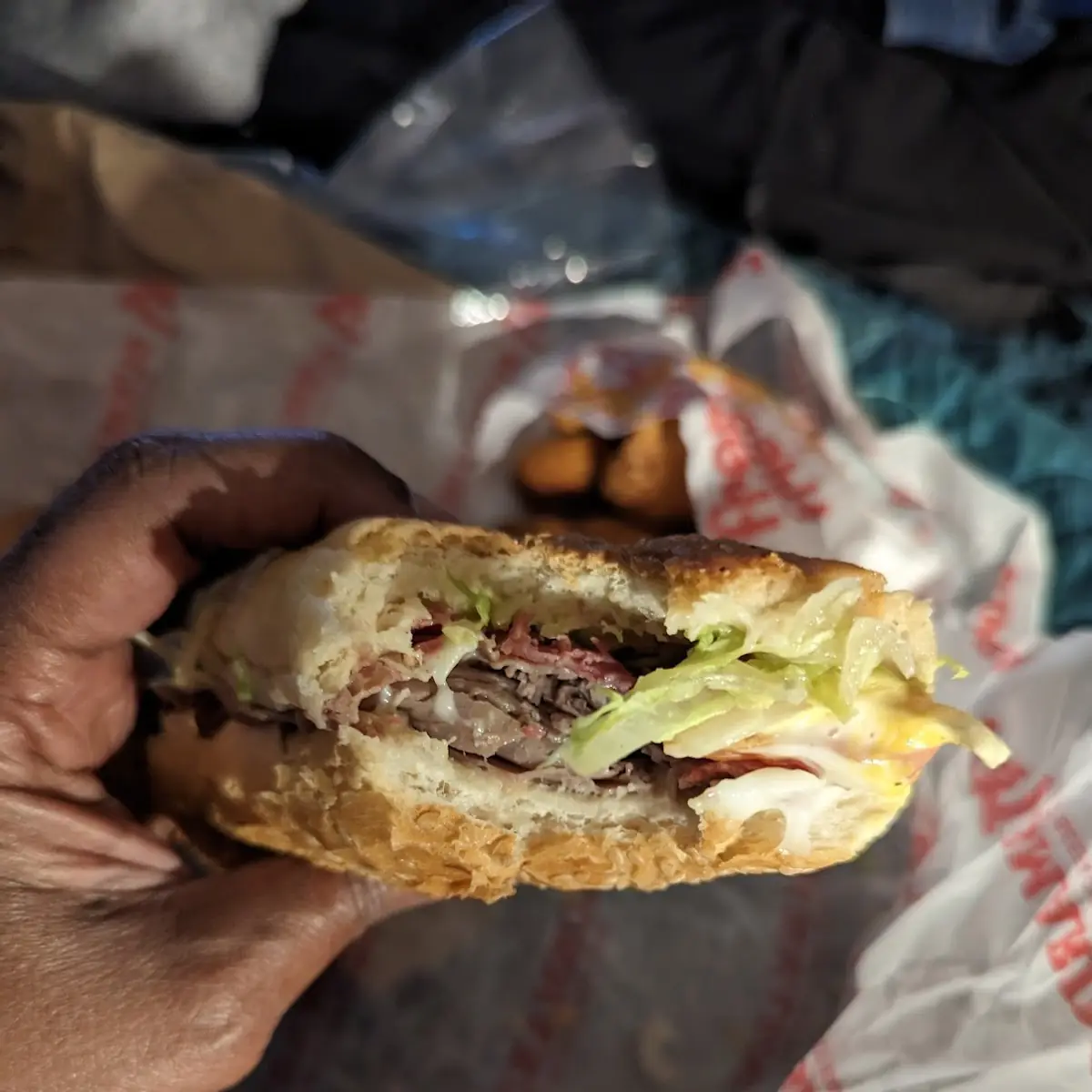 Combo Sub w Fried Mushrooms