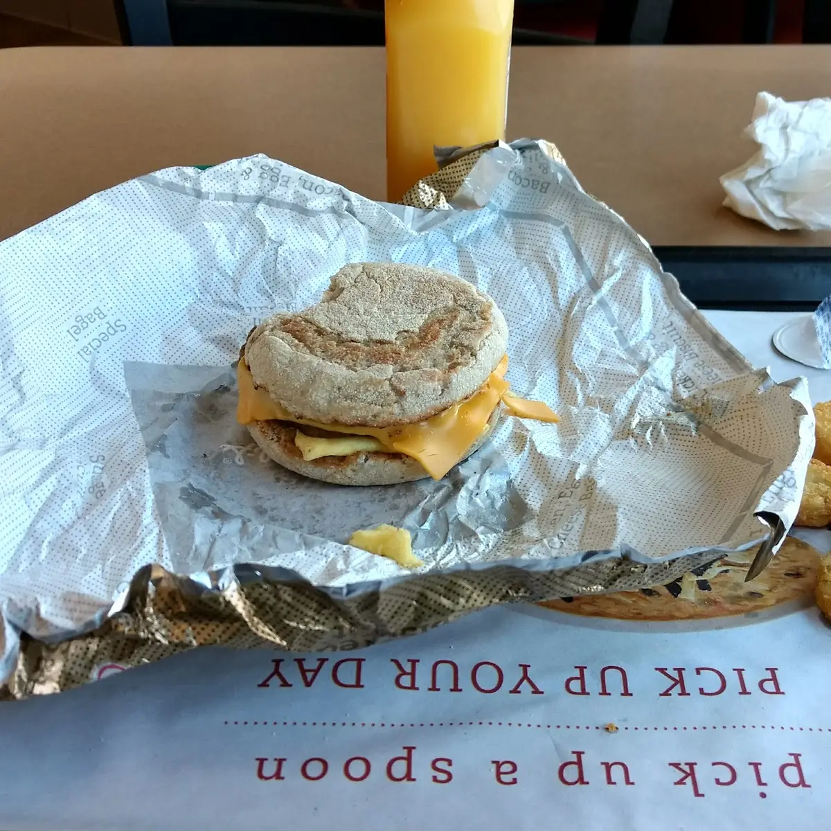 Sausage Egg & Cheese Muffin