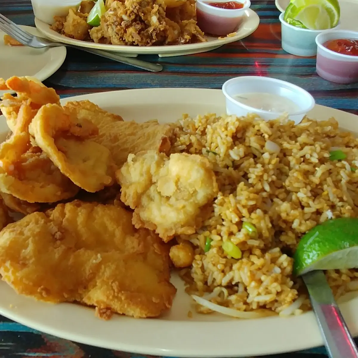 Fried Shrimp Platter