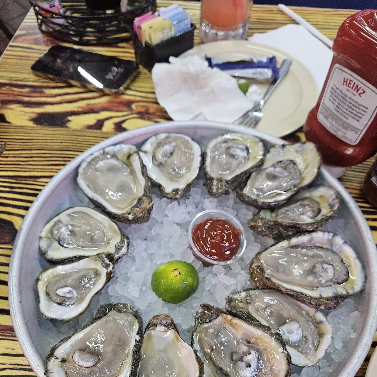 Oysters on the Half Shell