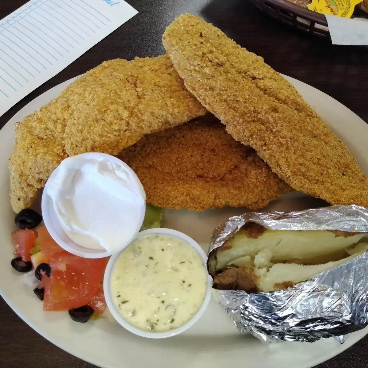 Catfish Dinner