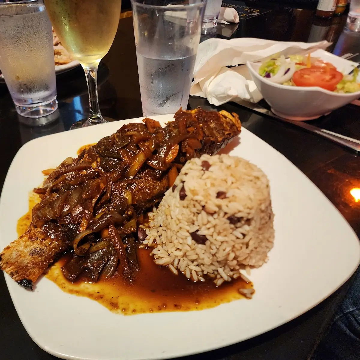 Brown Stew Fish
