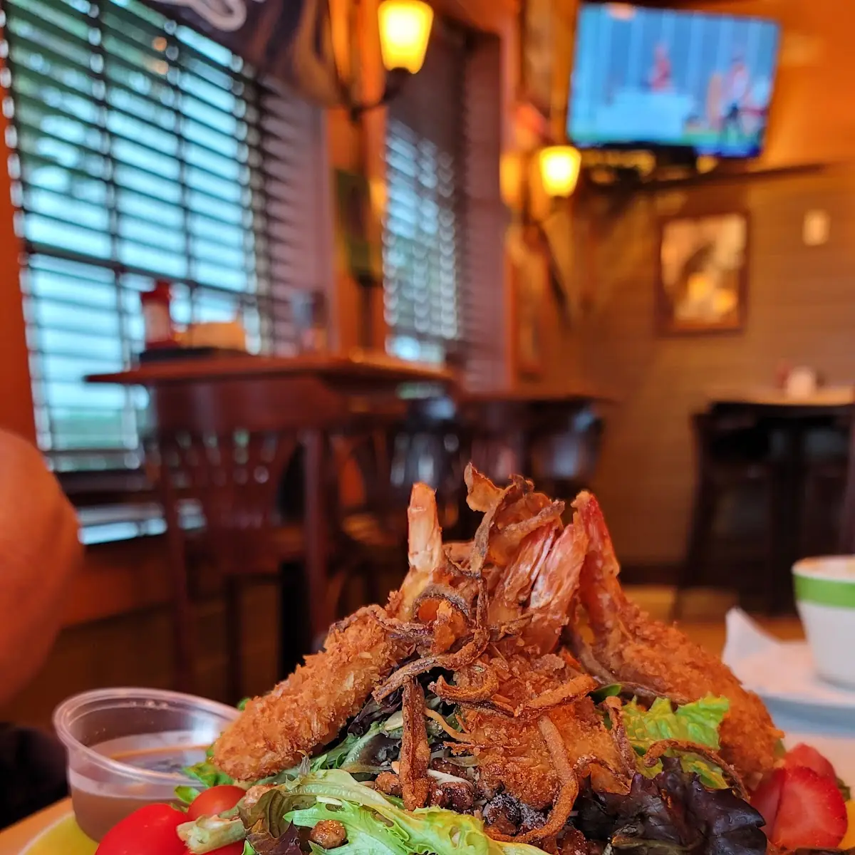 Coconut Shrimp Salad
