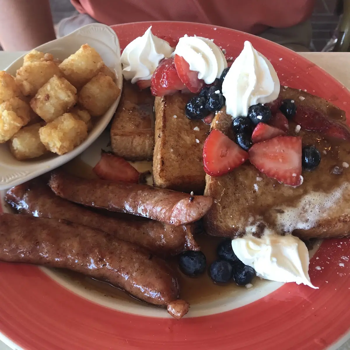 French Toast & Smoked Sausage