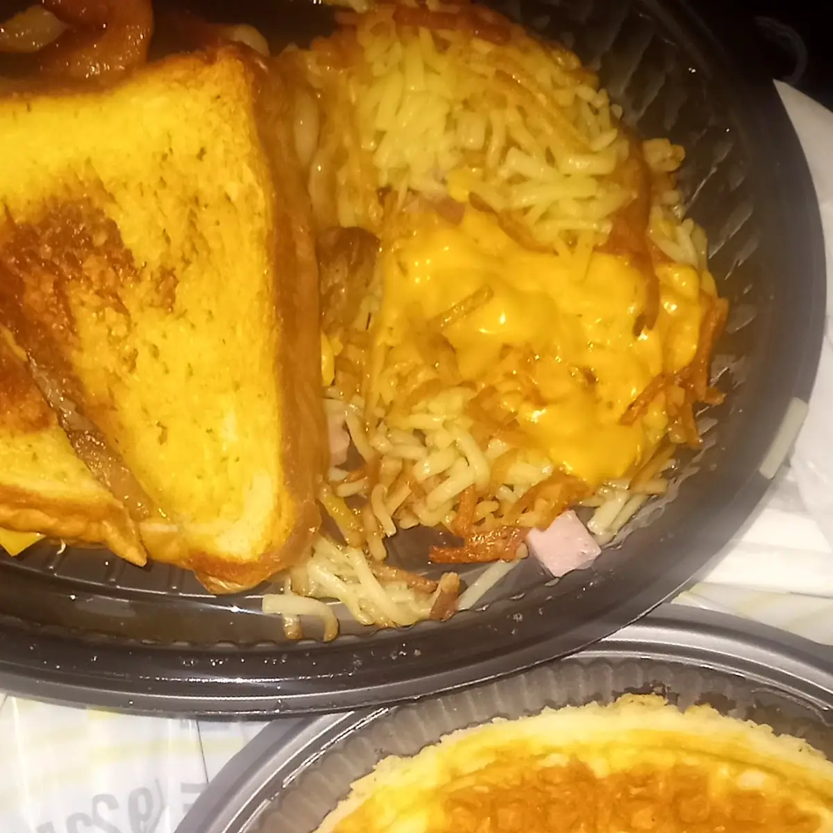 Cheesesteak Melt with Hash Browns