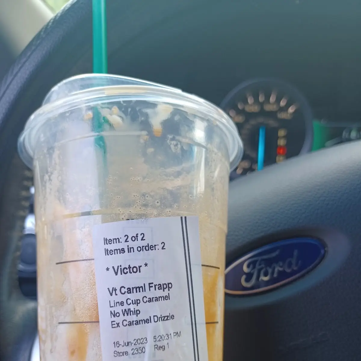 Caramel Frappe
