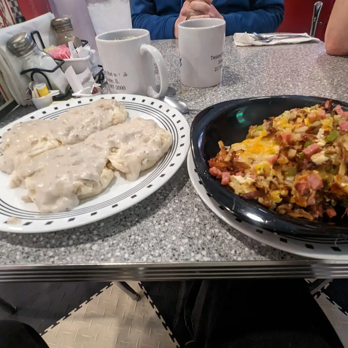 Fender Bender and Biscuits and Gravy