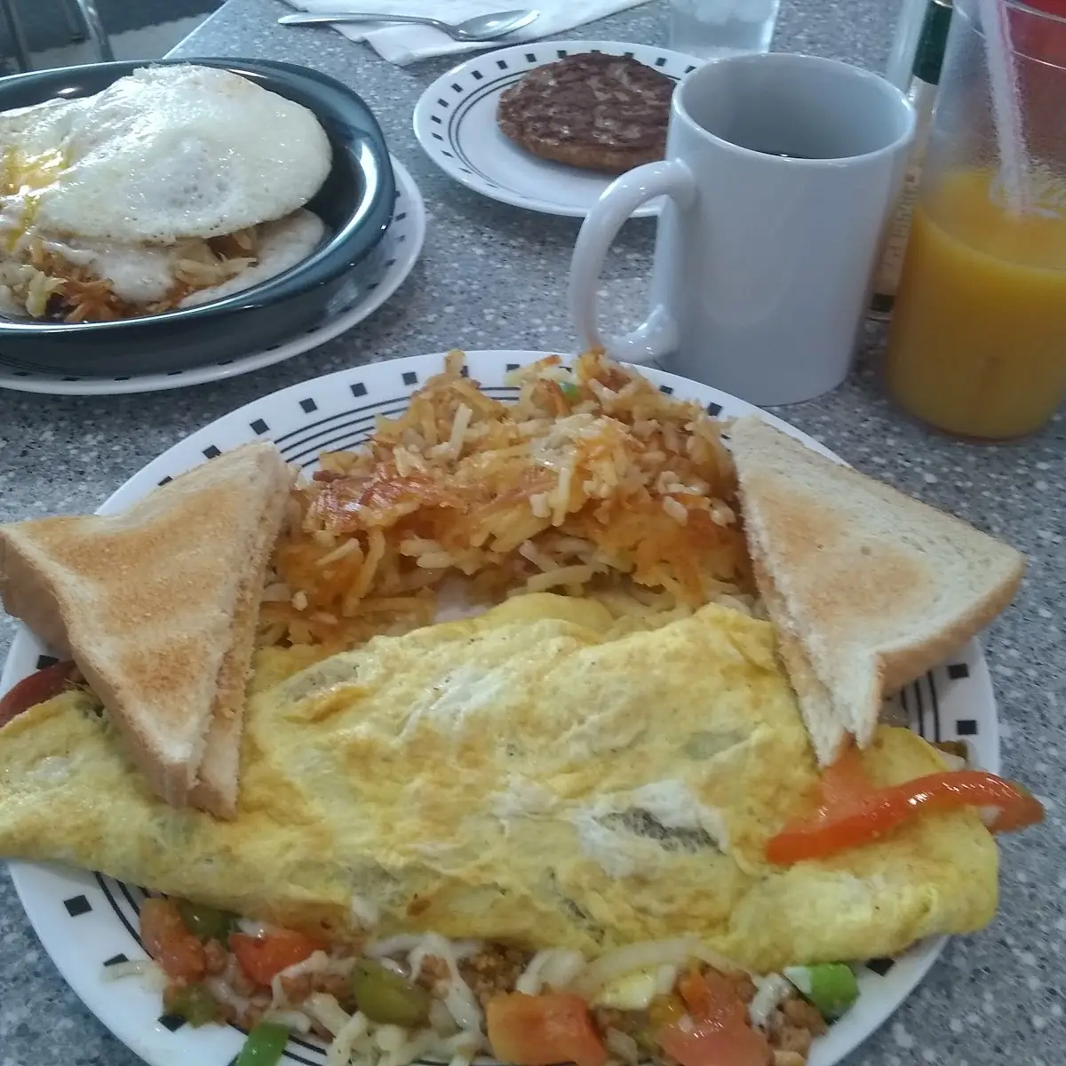 Twisted Omelette