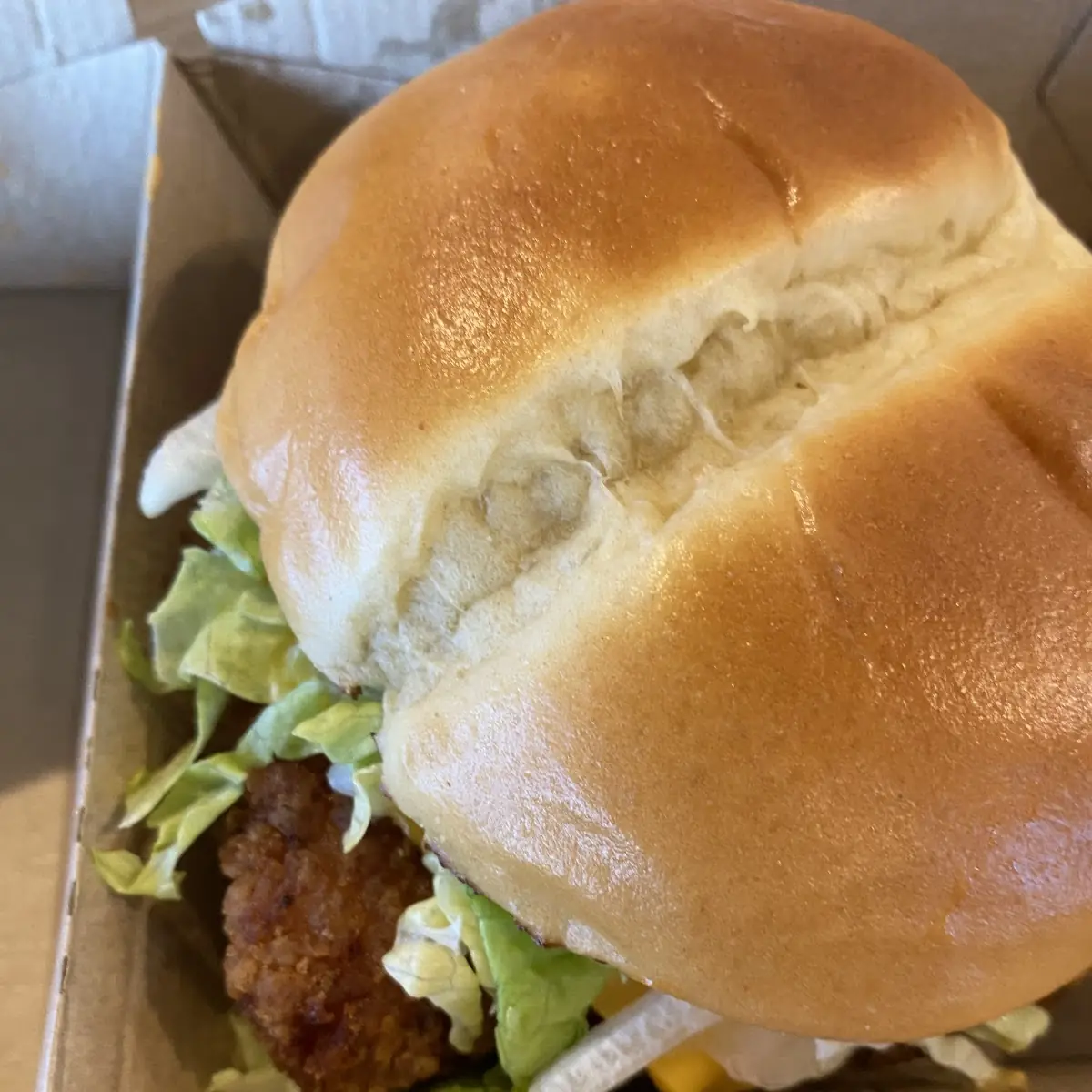 Deluxe Crispy Chicken Sandwich