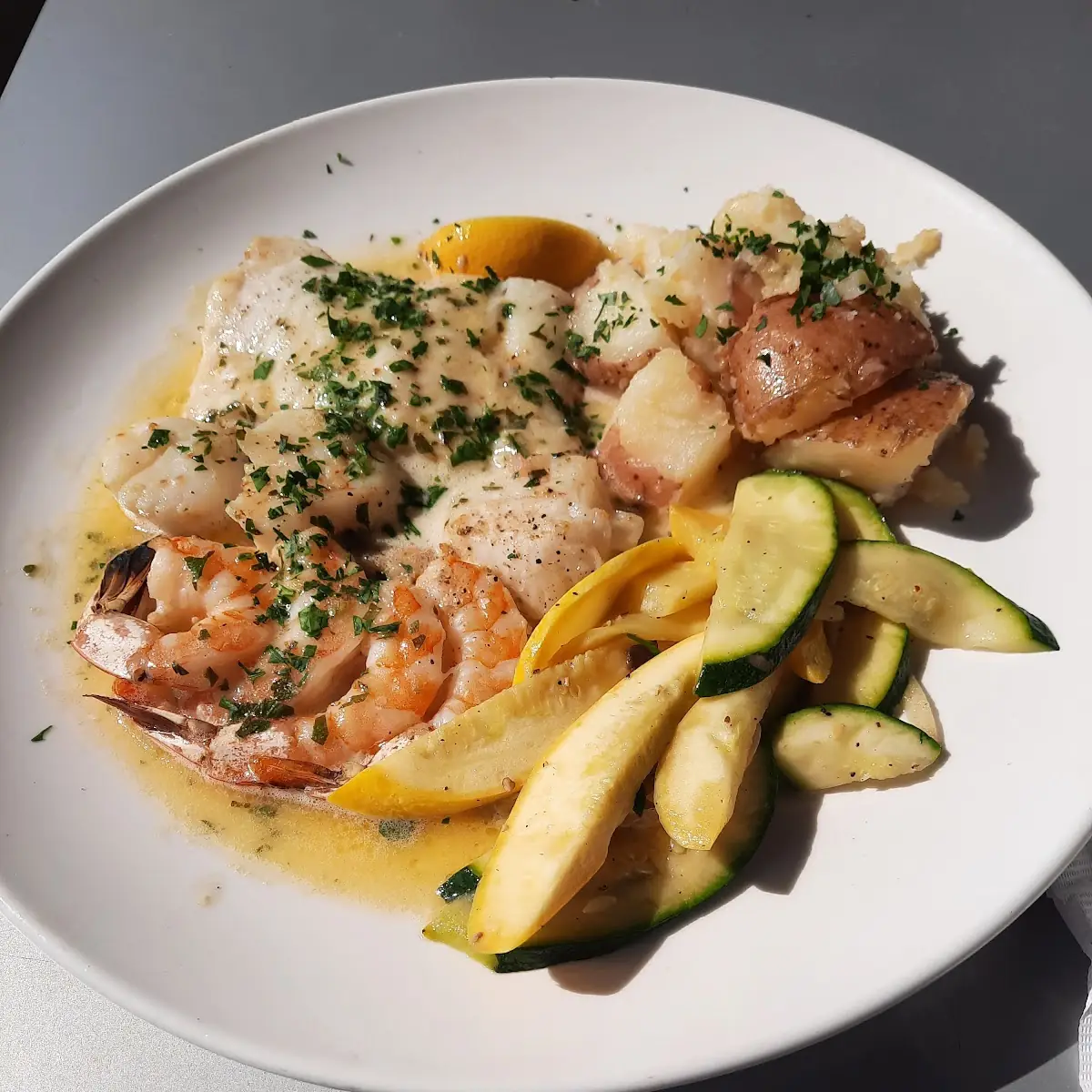 Broiled Seafood Platter
