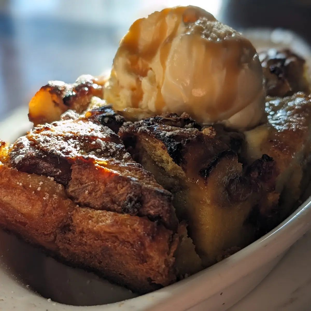 Signature White Chocolate Bread Pudding