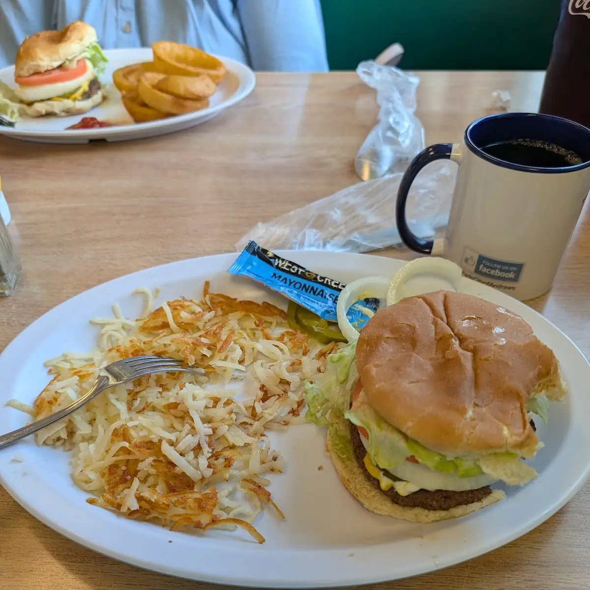 Plain Burger And
