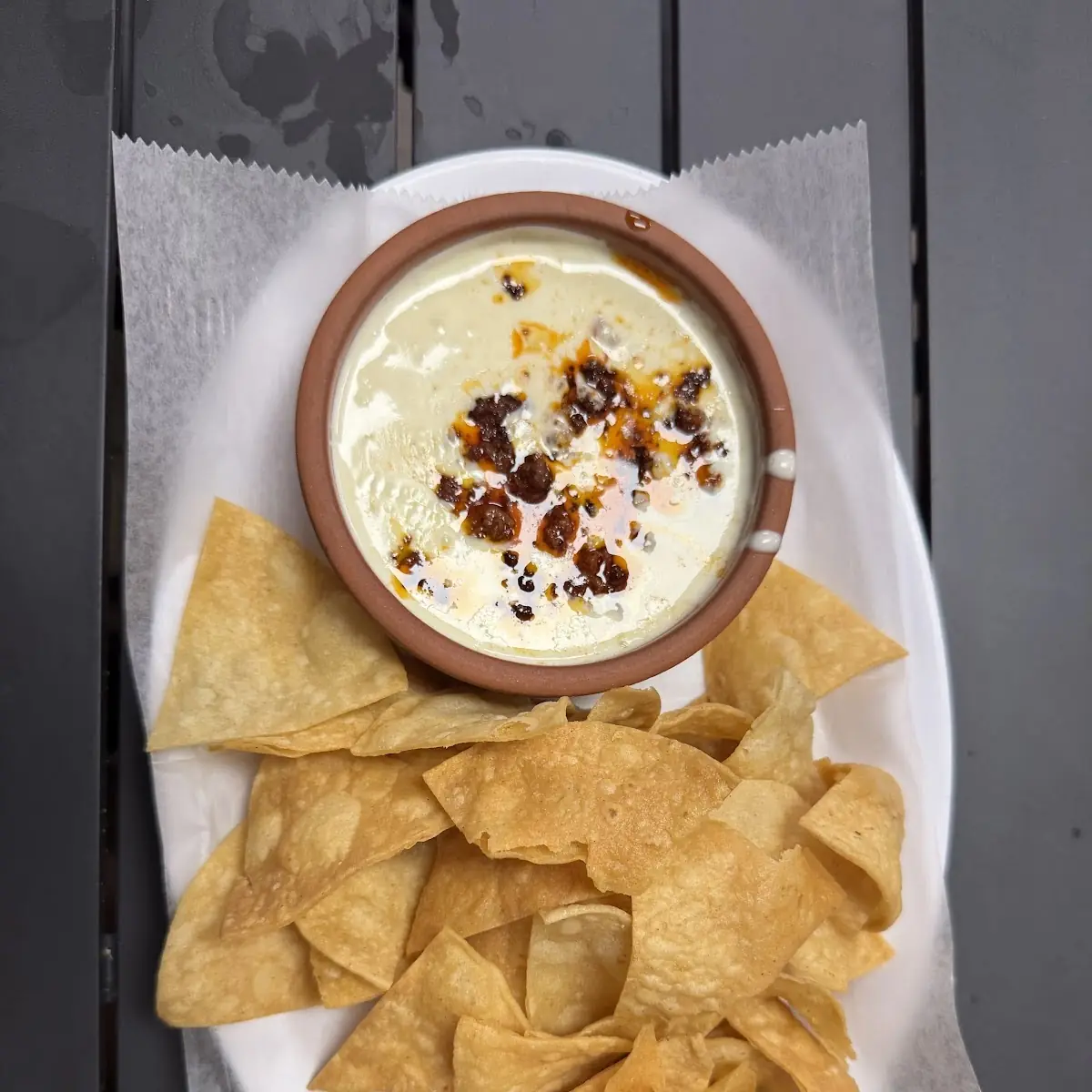 Queso Fundido W Chips