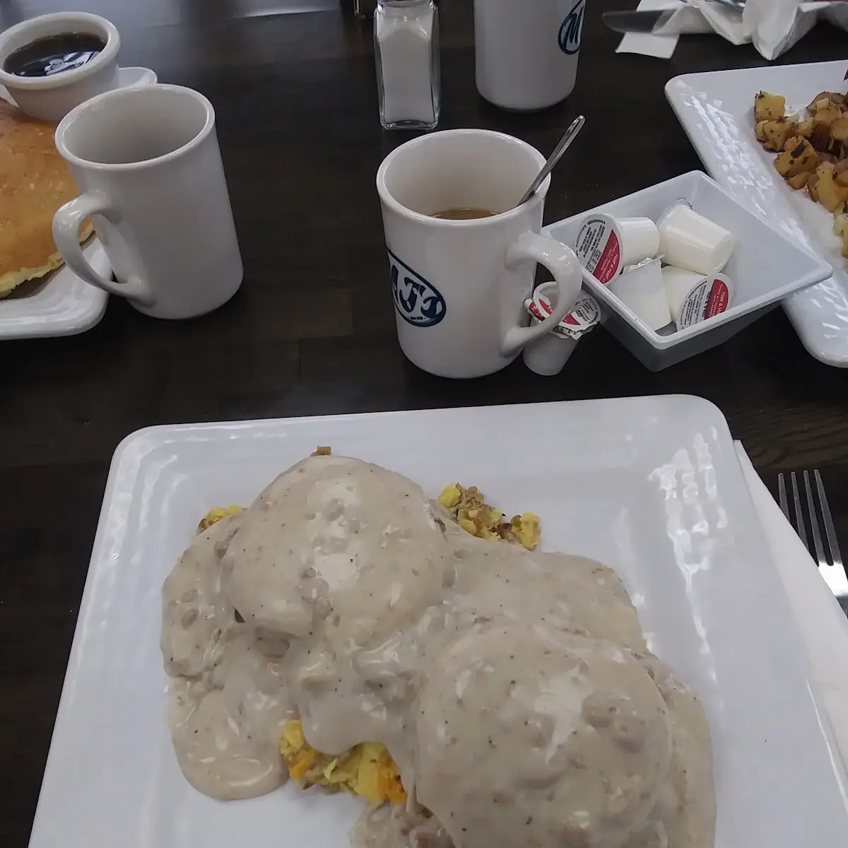 Stuffed Biscuits and Gravy