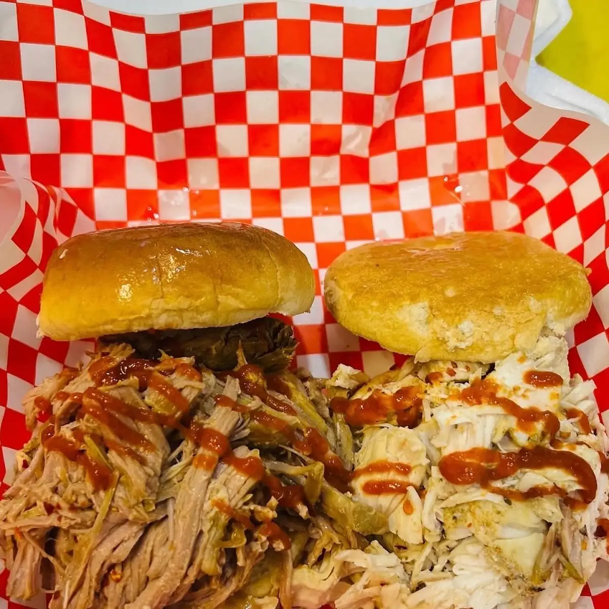 Pulled Pork or Chicken Sandwich